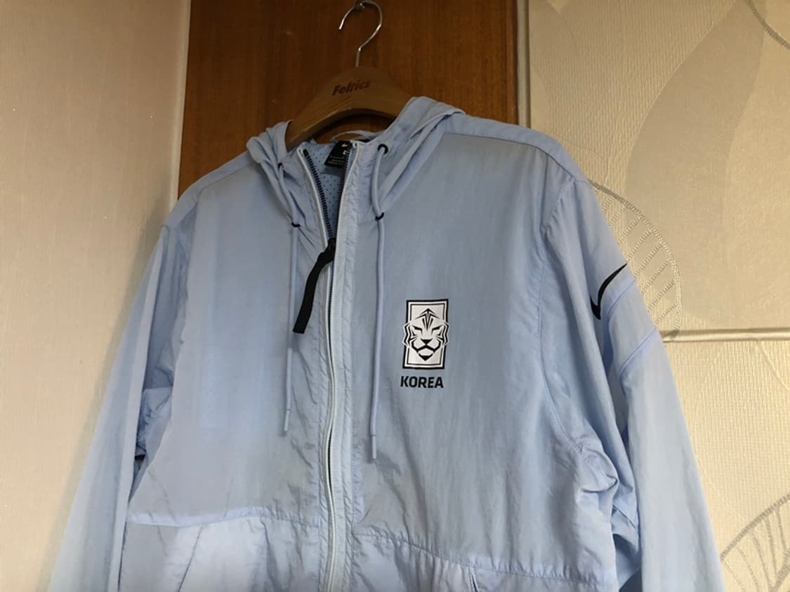 나이키국대 국대KOREA 20-22 국대 코치지급실착 후드바람막이 100 상품이미지4