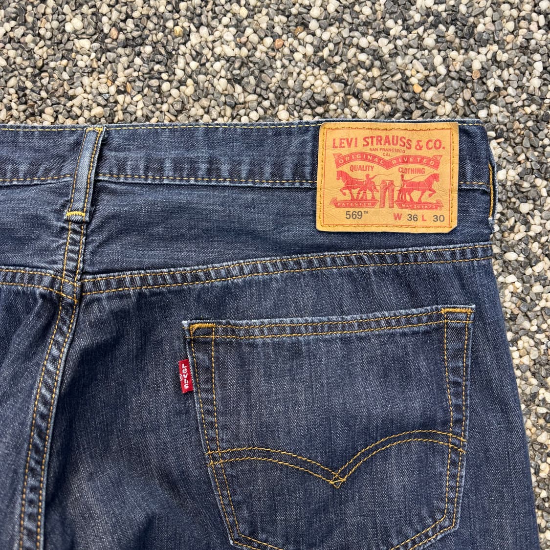 리바이스 569 스트레이트 진 (36)   상품이미지5