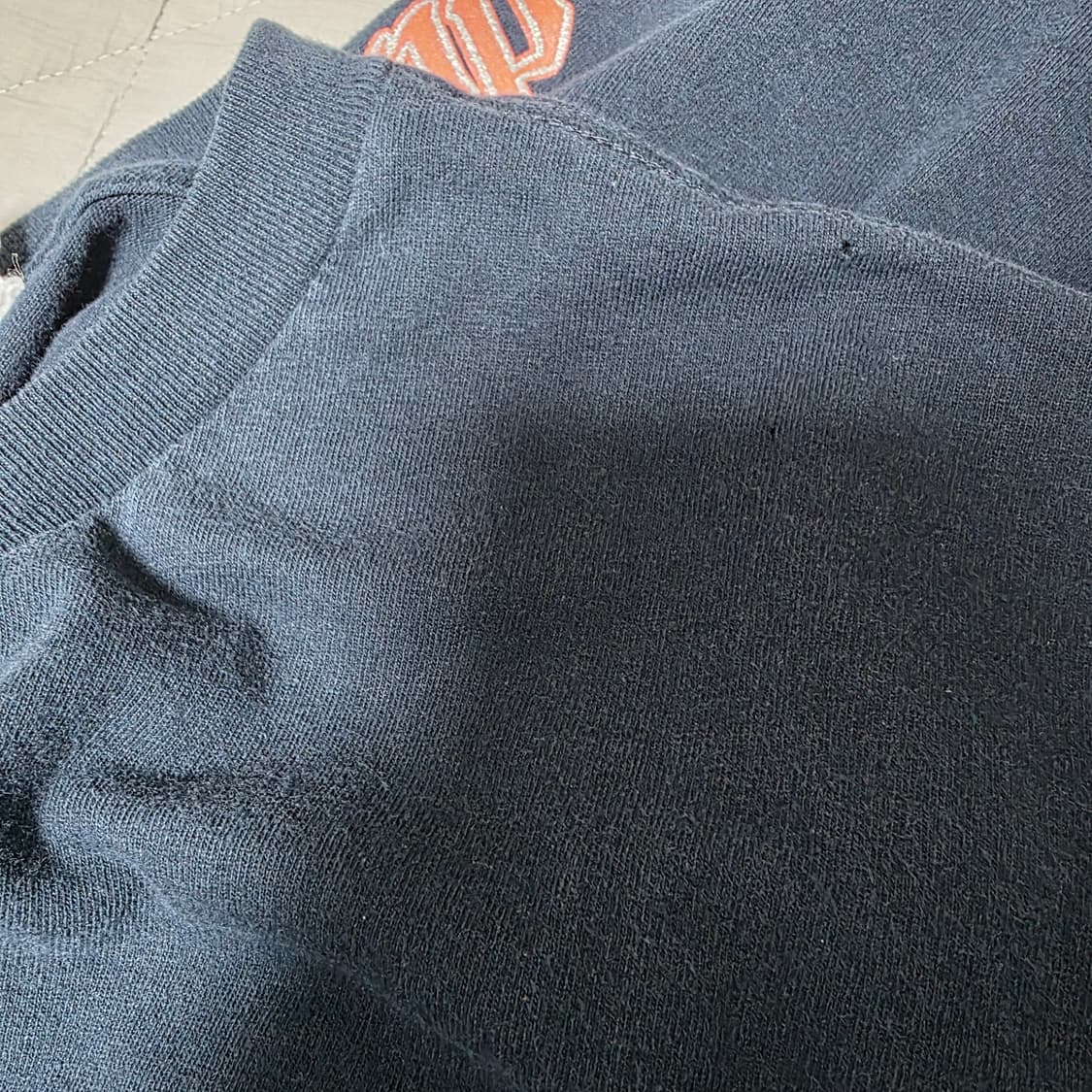 [3XL] 빈티지 WCC 웨스트 코스트 차퍼스 폰트 롱슬리브 네이비 상품이미지5