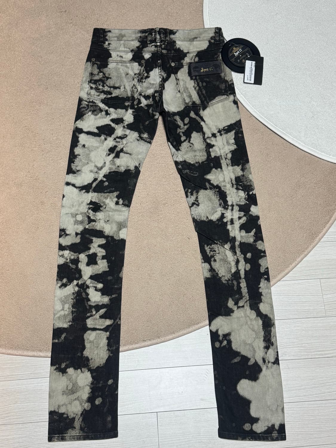 April77 프린팅 스키니진 26  상품이미지3
