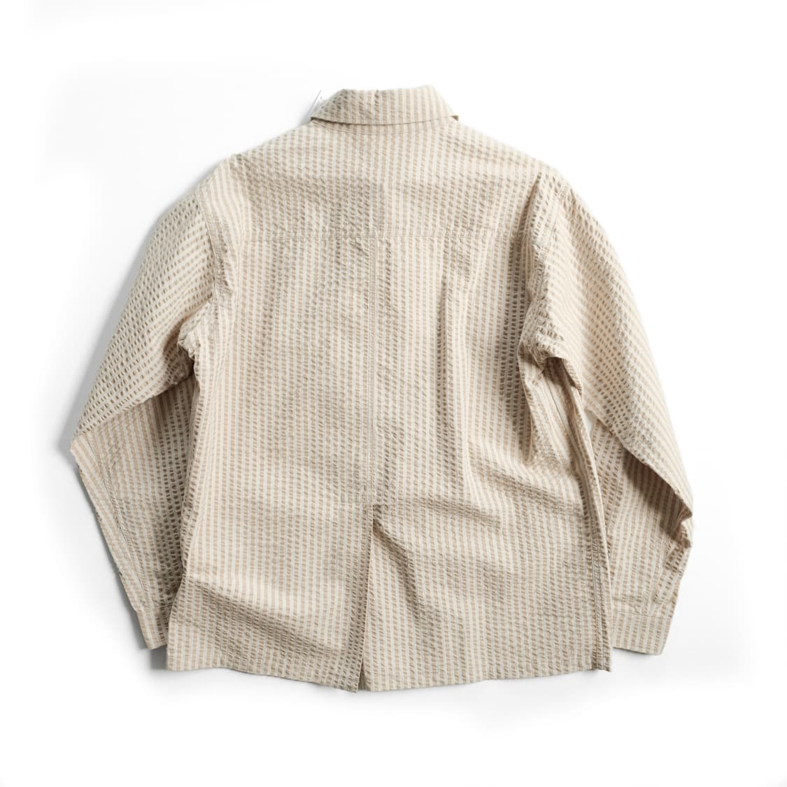 캡틴선샤인 25SS 실크 코튼 시어서커 사파리 셔츠 자켓 38사이즈 상품이미지10