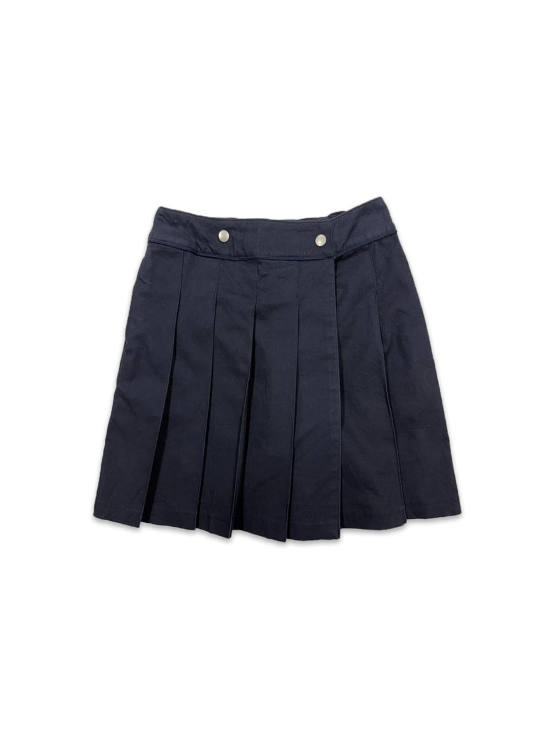 빈티지 Elle Planete 네이비 플리츠 미니 스커트 팬츠 상품이미지1