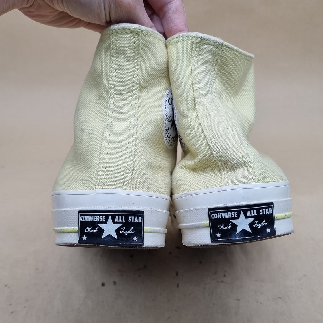 컨버스 척70 그린옐로우 남성 하이탑 285 상품이미지4