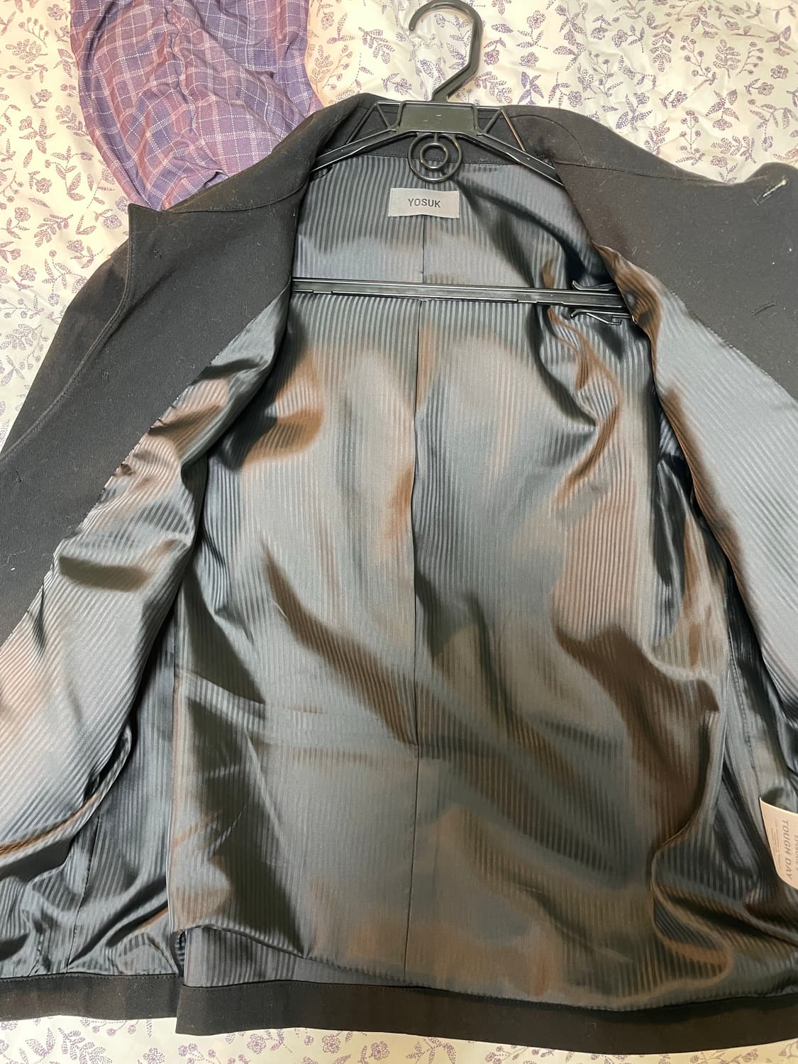 [1사이즈] 요석 S button jacket (Black) 상품이미지5