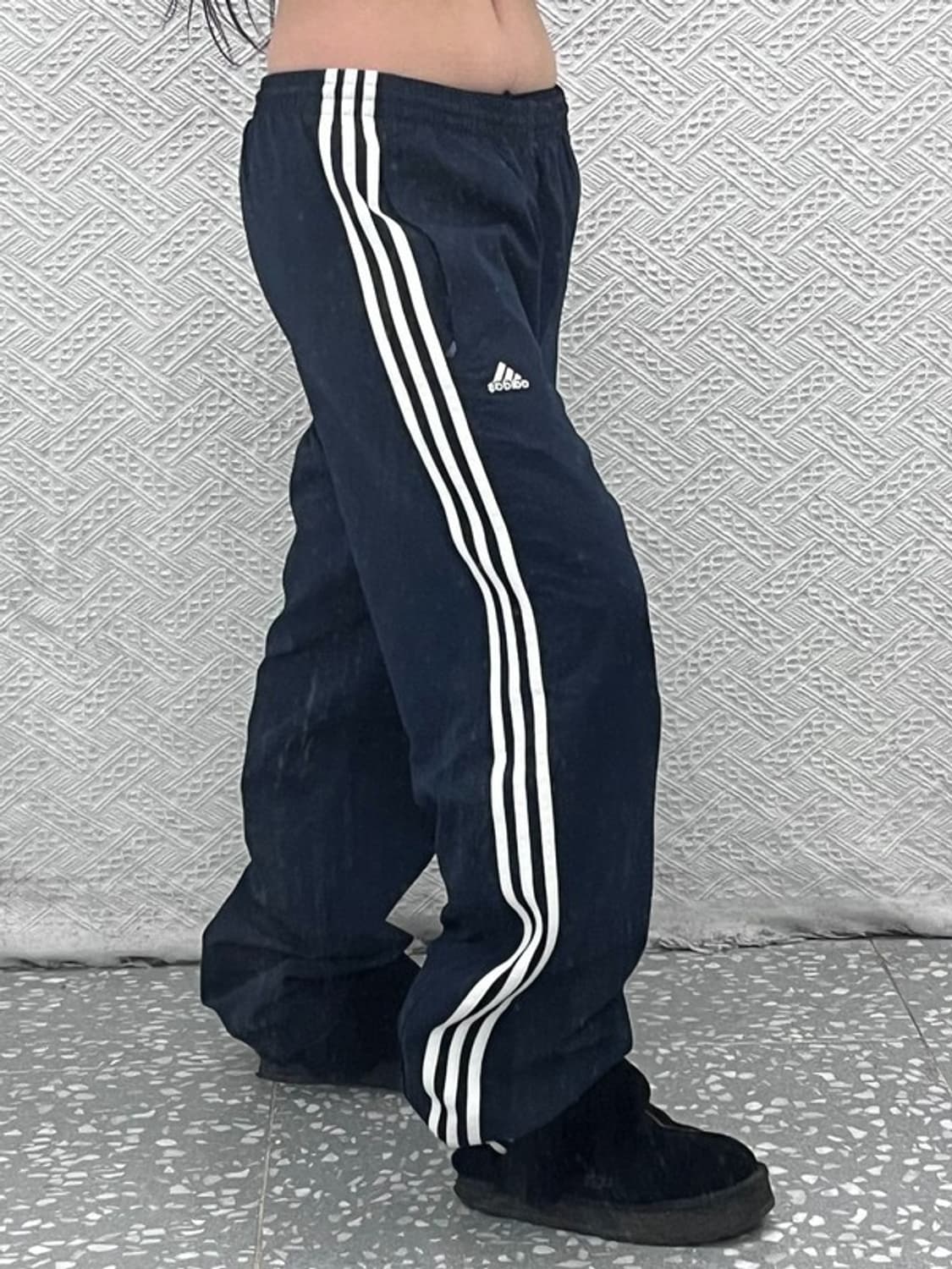 아디다스 올드스쿨 빈티지 와이드 조거 트랙팬츠 L C07194 상품이미지2