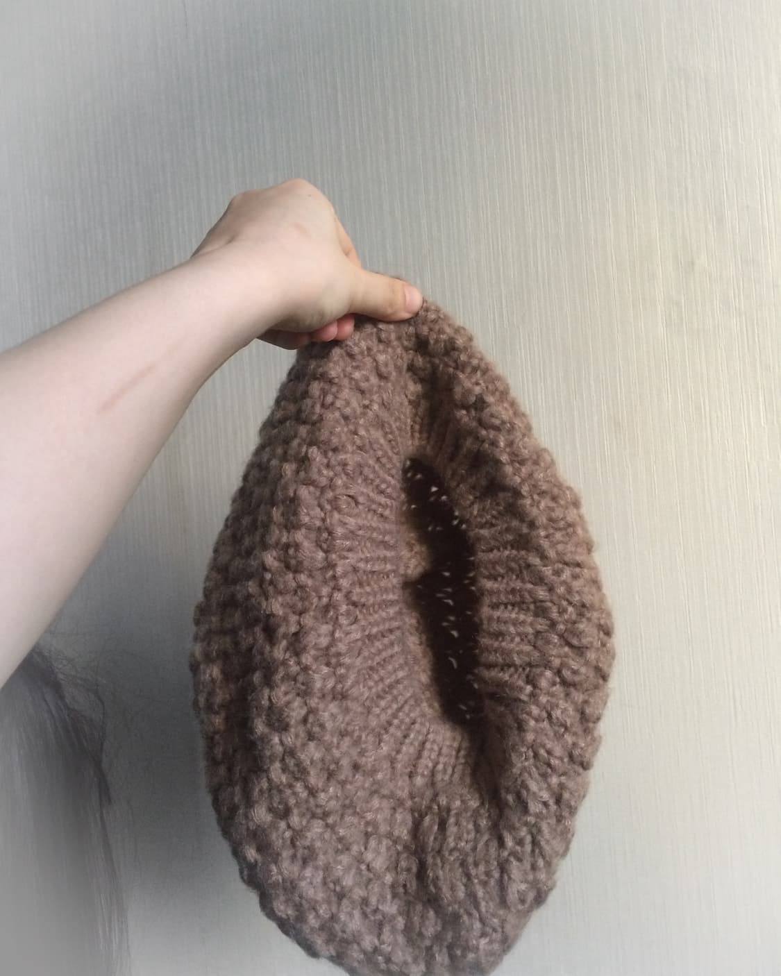  Pom knit beret 상품이미지3