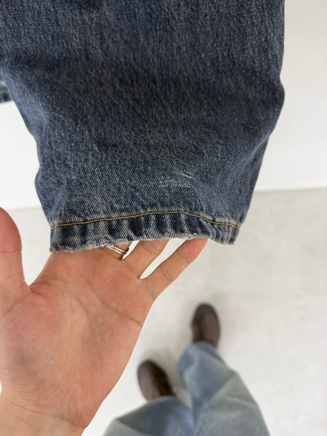 파르티멘토 우먼 젬스톤 데님 다크블루 (M) 상품이미지4