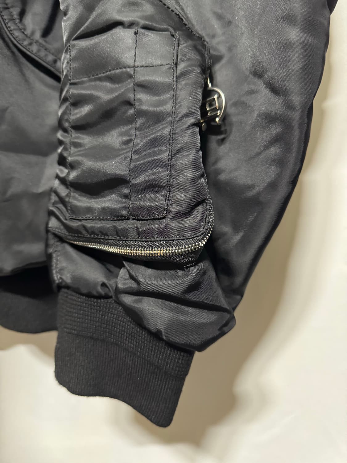 100 시스템 레이어드 MA-1 봄버 자켓 상품이미지3