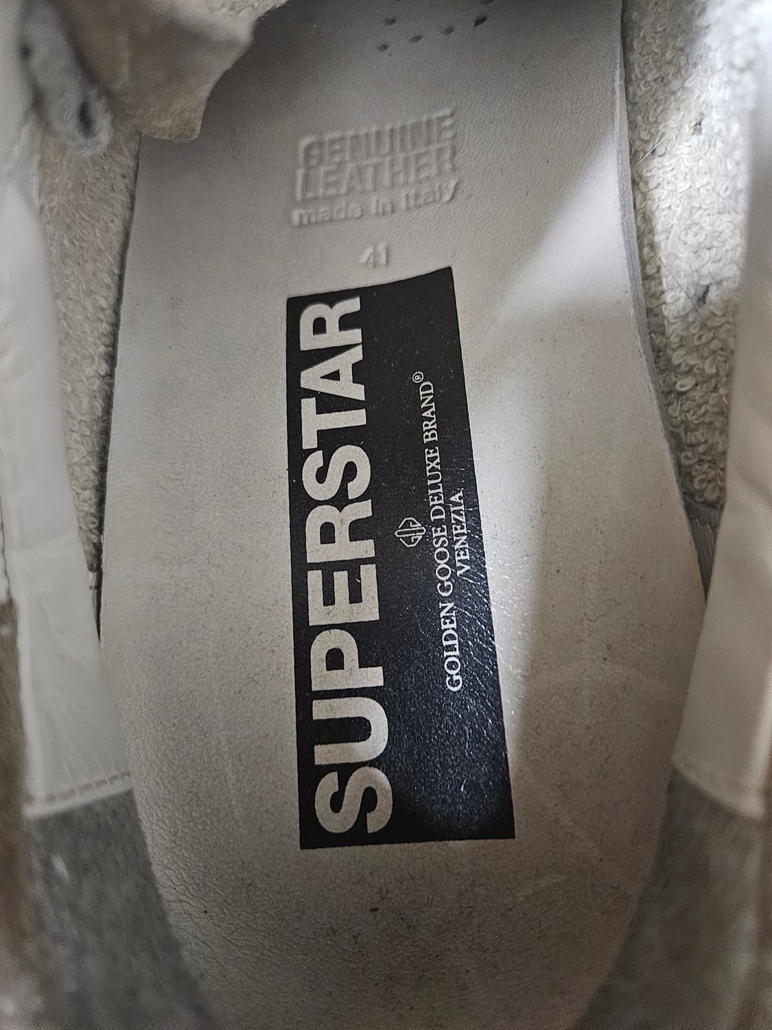 골든구스 슈퍼스타 로우 판매합니다 (41사이즈) 상품이미지4