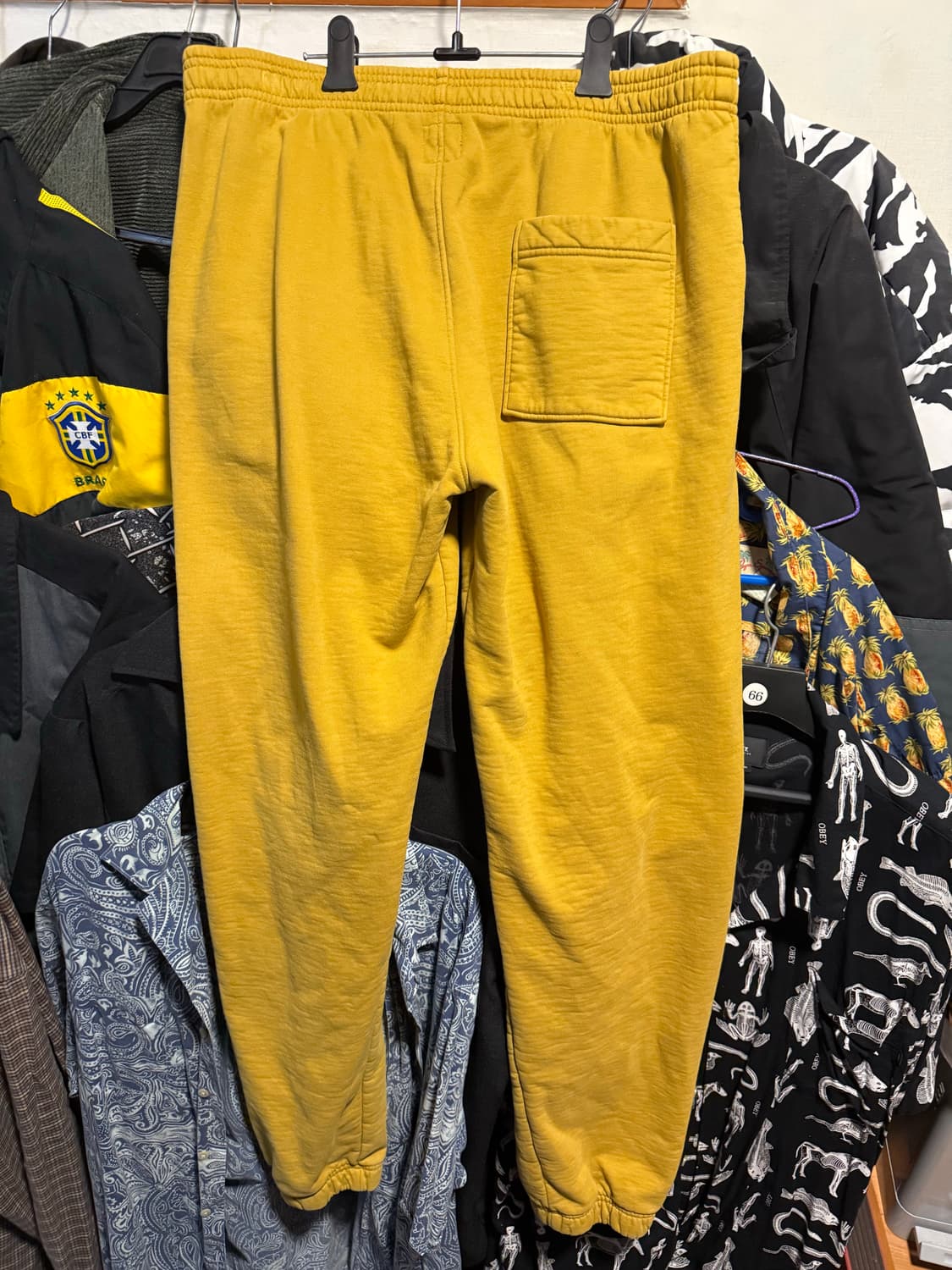 브레인데드 옐로우 팬츠 라지 상품이미지2