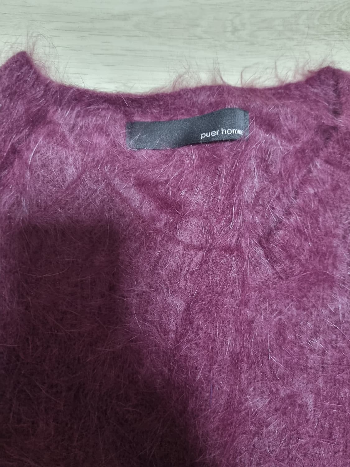 퓨에르옴므 앙고라 니트 m 상품이미지2