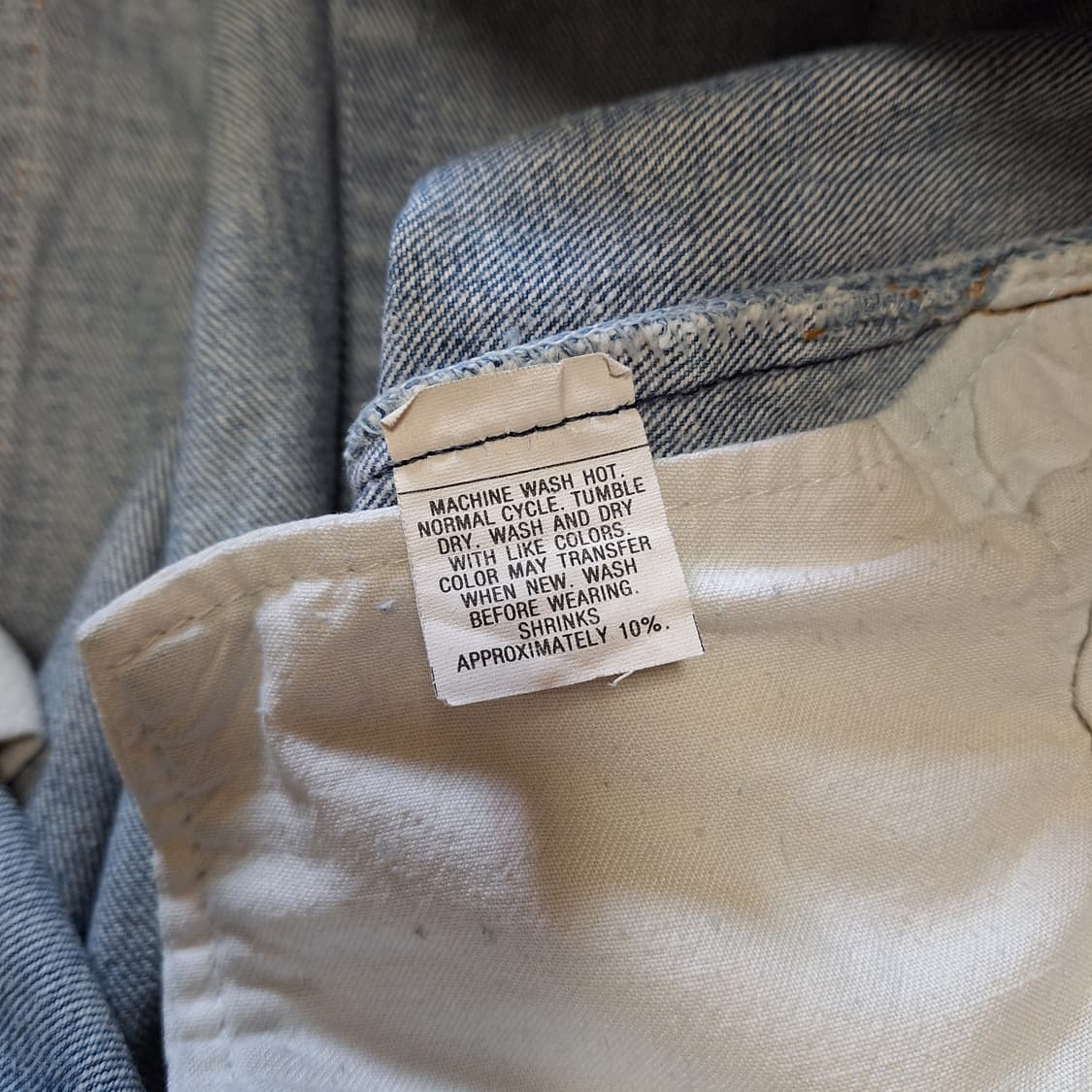 80s 미제 빈티지 리바이스 501 stf W33L36 상품이미지3