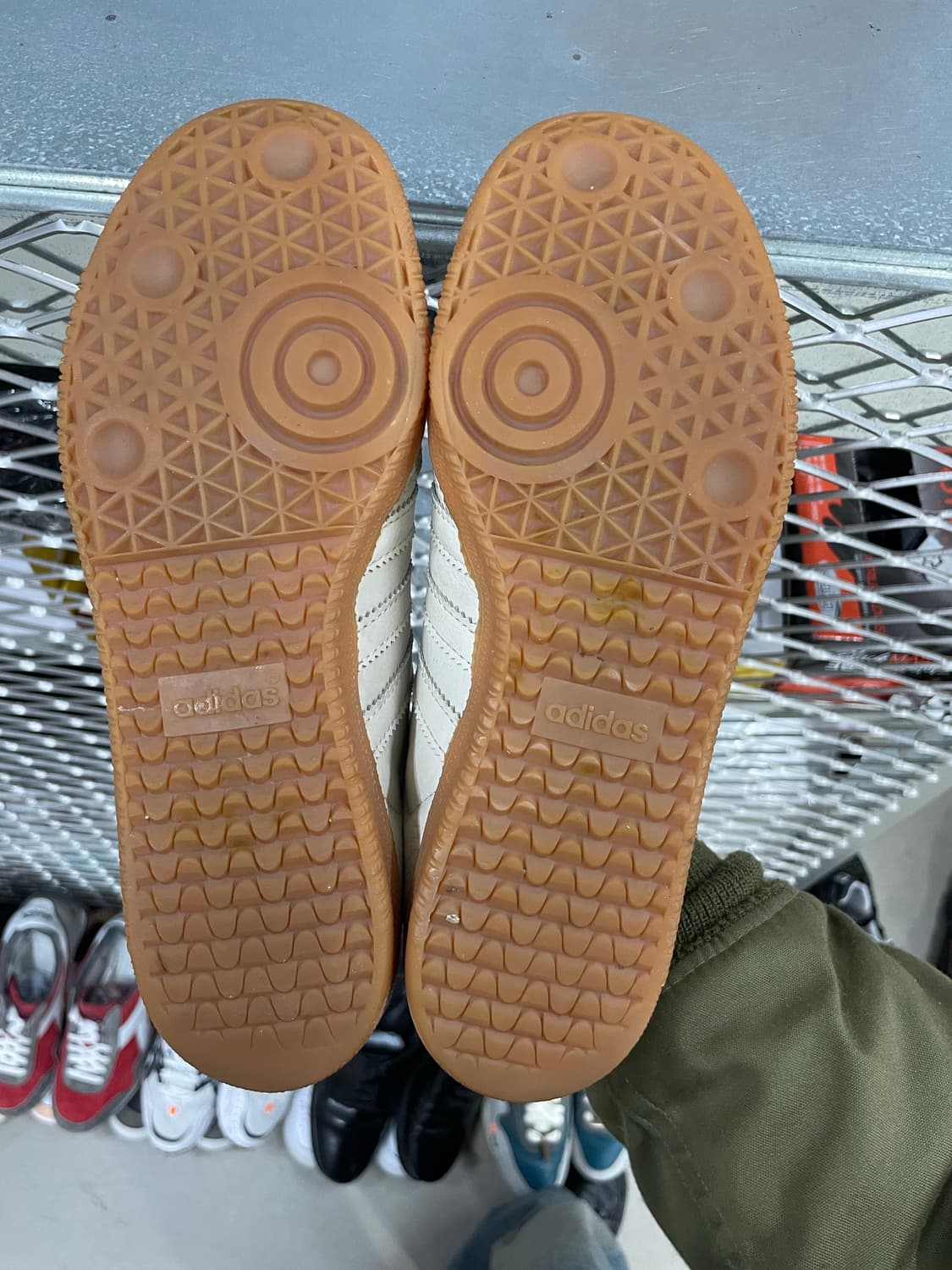 아디다스 삼바 OG 알루미늄 초크 화이트 245 상품이미지6