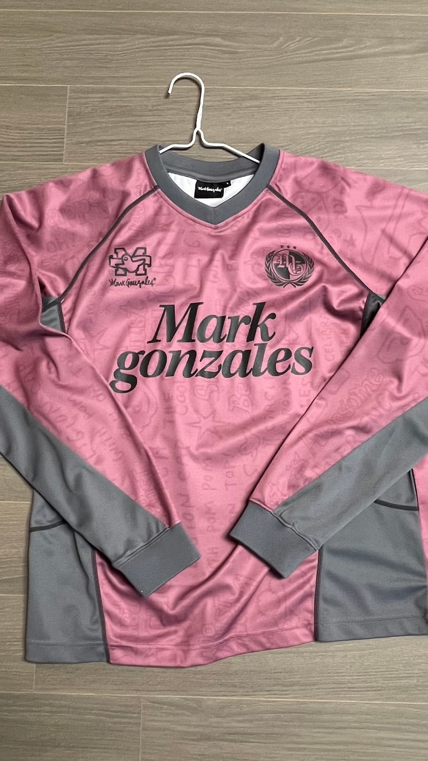 마크곤잘레스 MG SPORTS JERSEY L/S TEE - PINK 상품이미지1
