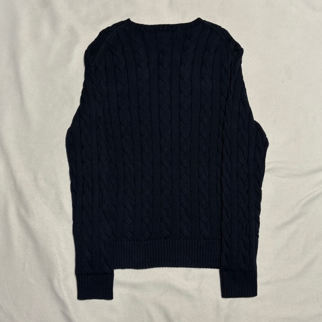 S 폴로랄프로렌 네이비 케이블 니트 상품이미지3