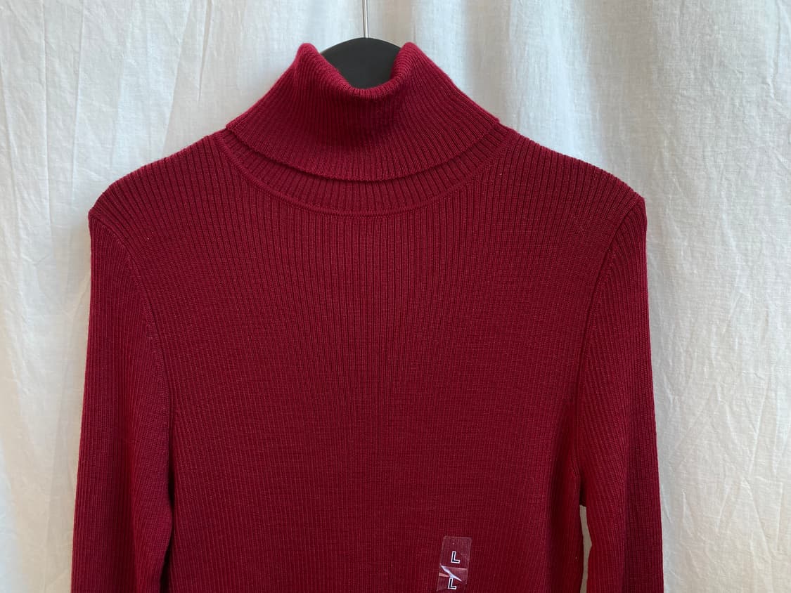 UNIQLO 울100% 터틀넥니트(L/새상품) 상품이미지3