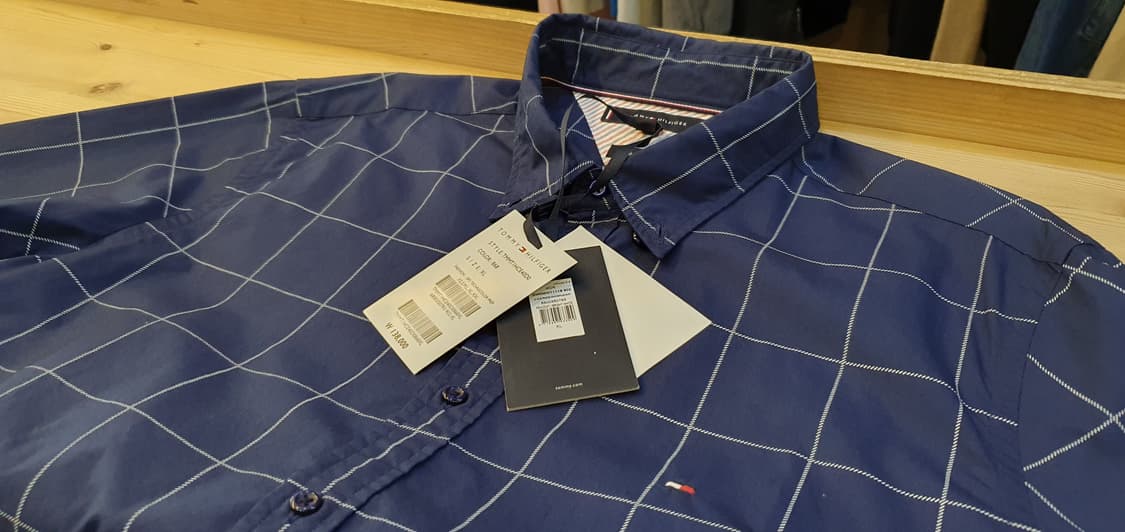 (새상품)105.타미 체크 셔츠 상품이미지4