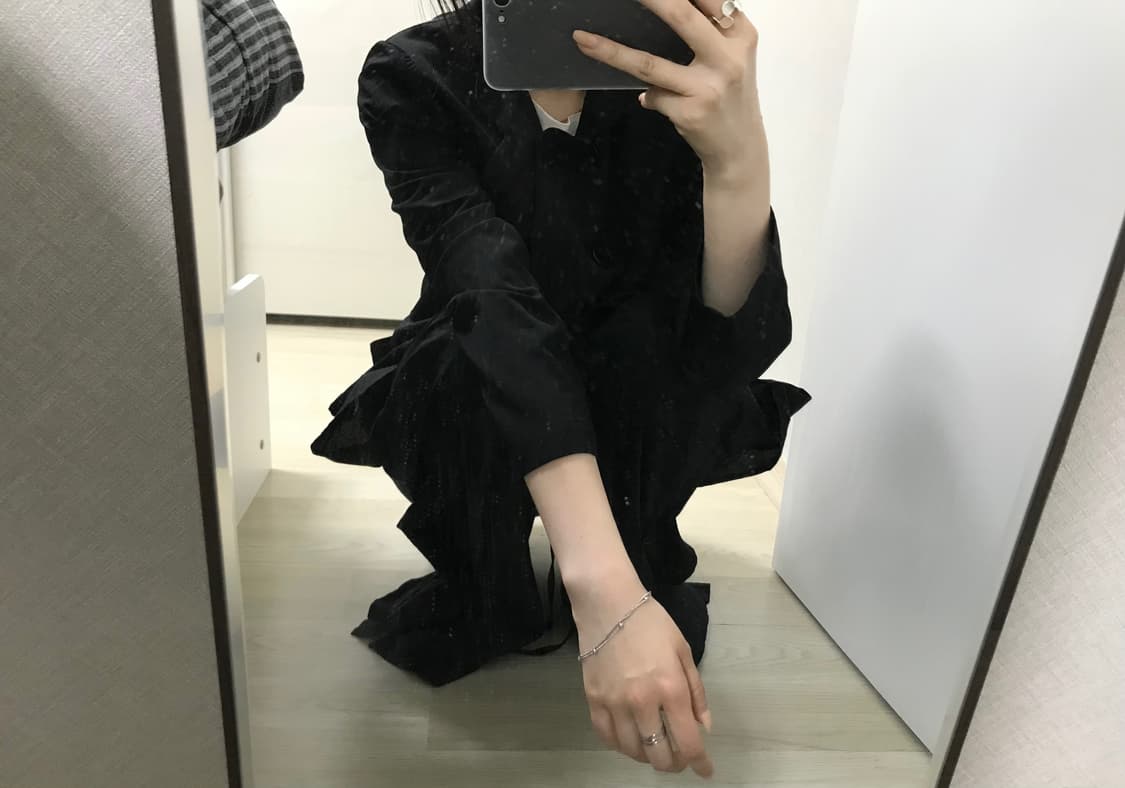 Y's Yohji Yamamoto asymmetry jacket 상품이미지3