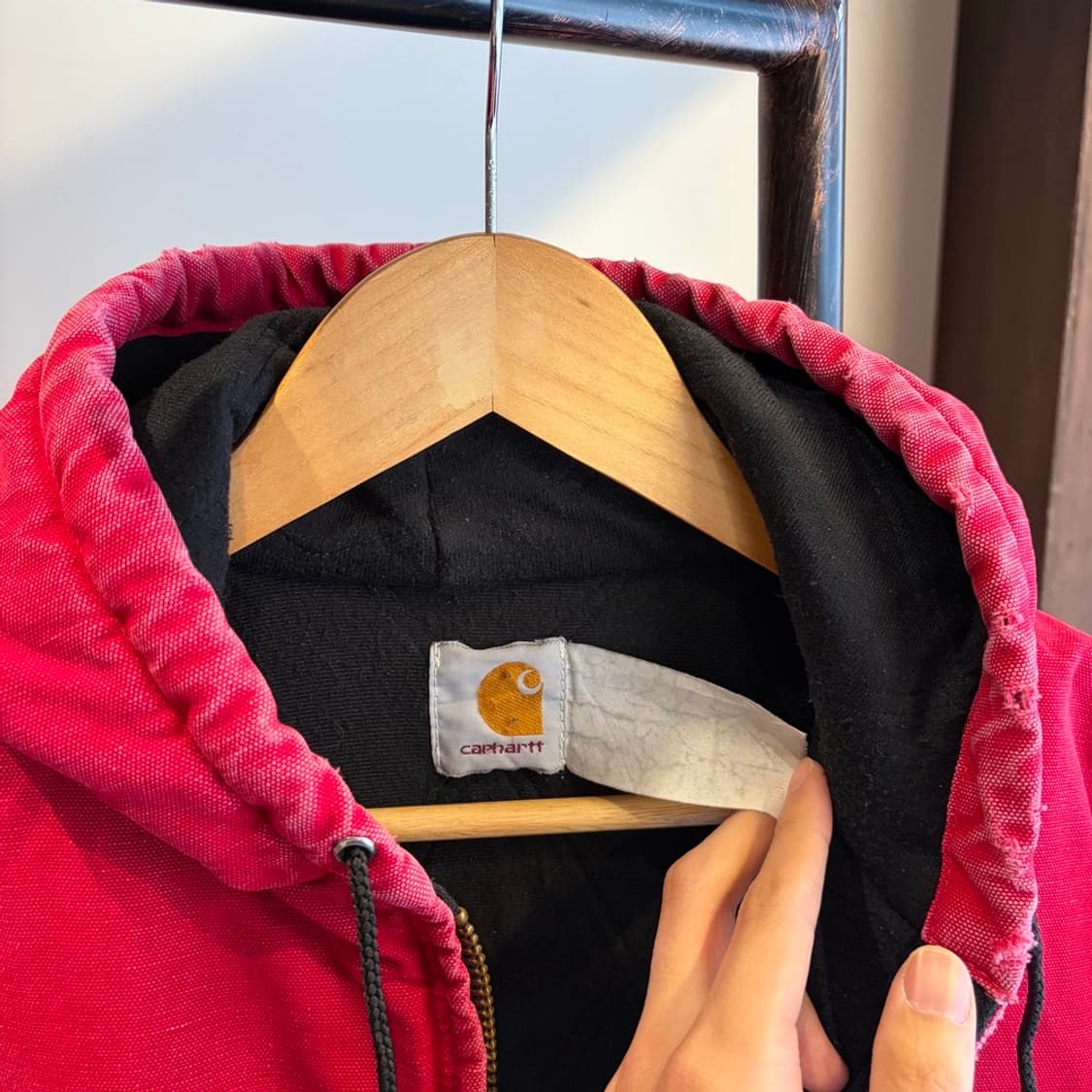 15896 - 90s 칼하트 워시드 덕 액티브 자켓 상품이미지5