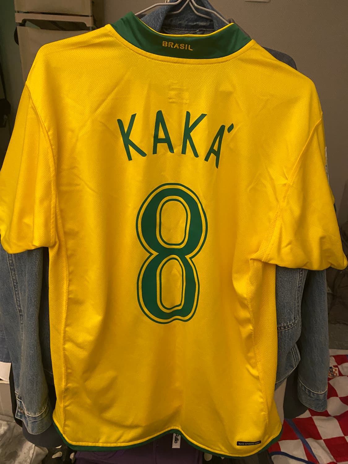 2006월드컵 브라질 홈 카카 마킹(m사이즈) 상품이미지2