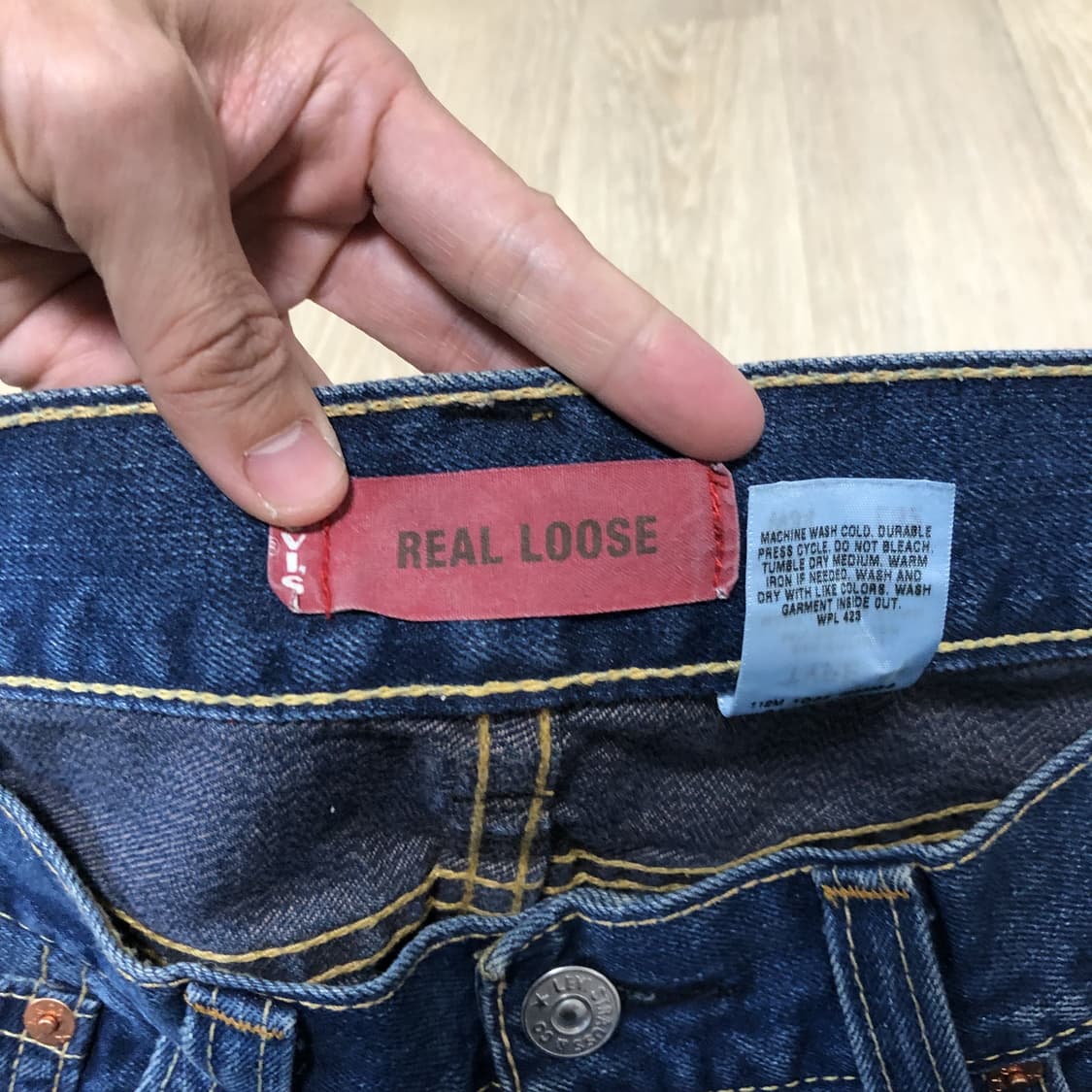 (34) 리바이스 Levi's 타입원 TYPE-1 리얼 루즈 데님 상품이미지5