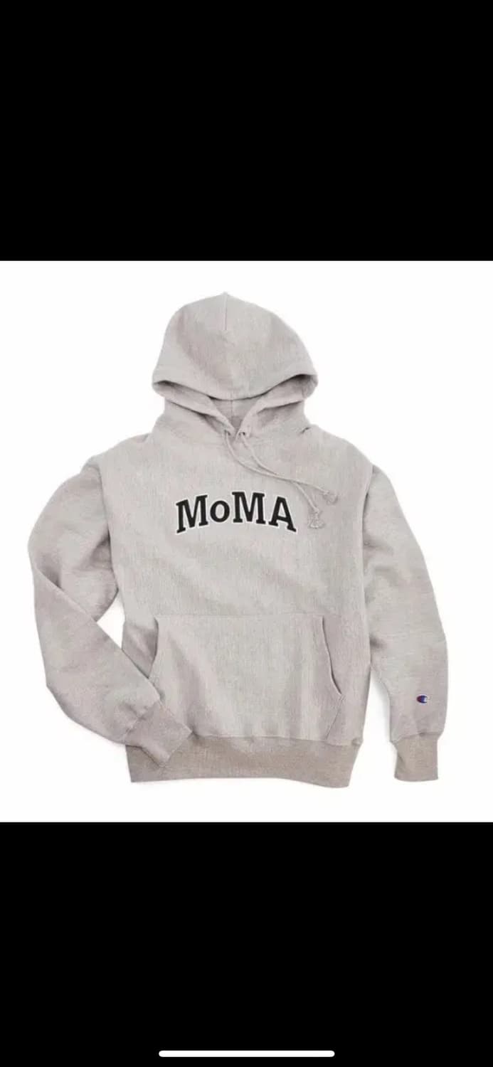 MOMA 회색 자수 후디 XL 새상품 상품이미지1