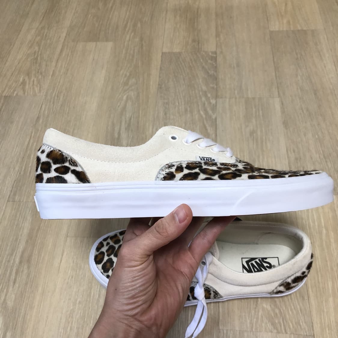 (265) 새상품 반스 VANS 에라 소프트 스웨이드 마쉬멜로우 레오파드 상품이미지10