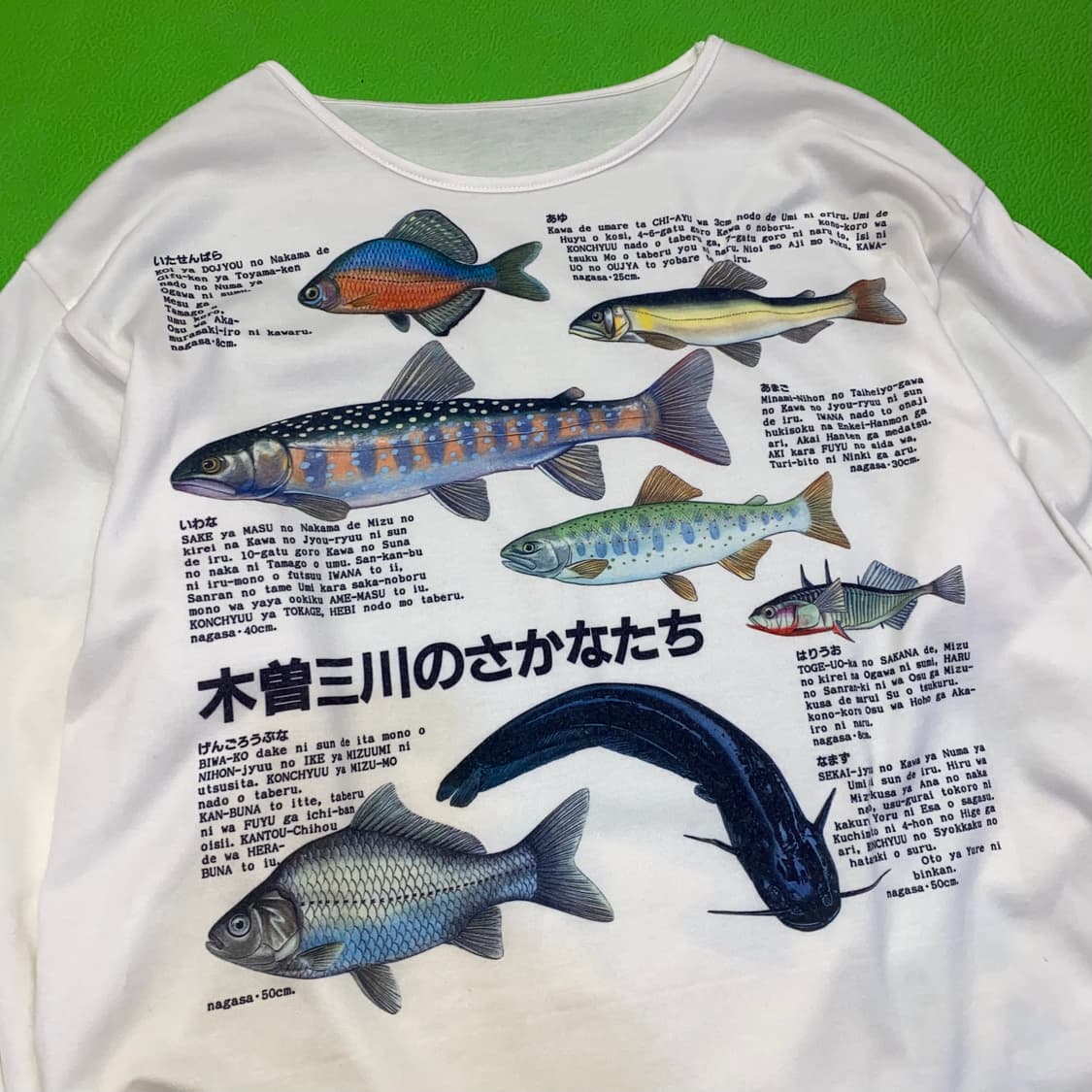 90s 빈티지 프린팅 롱 슬리브 (긴팔) 티셔츠 상품이미지2