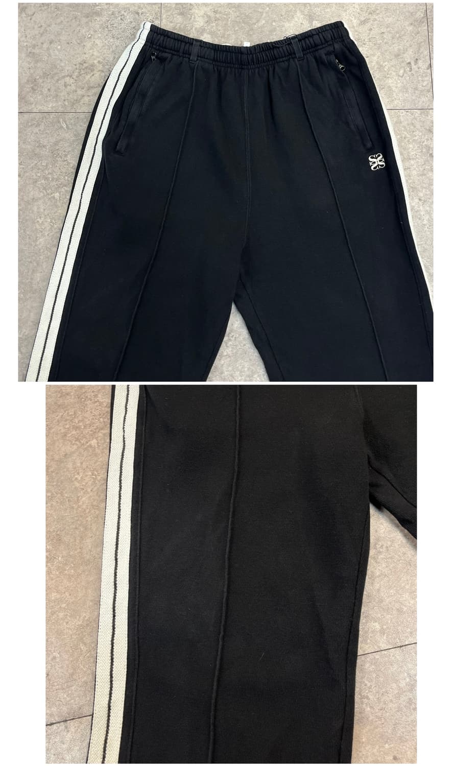 세터 사이드라인 팬츠 블랙 L #csz3582 상품이미지4