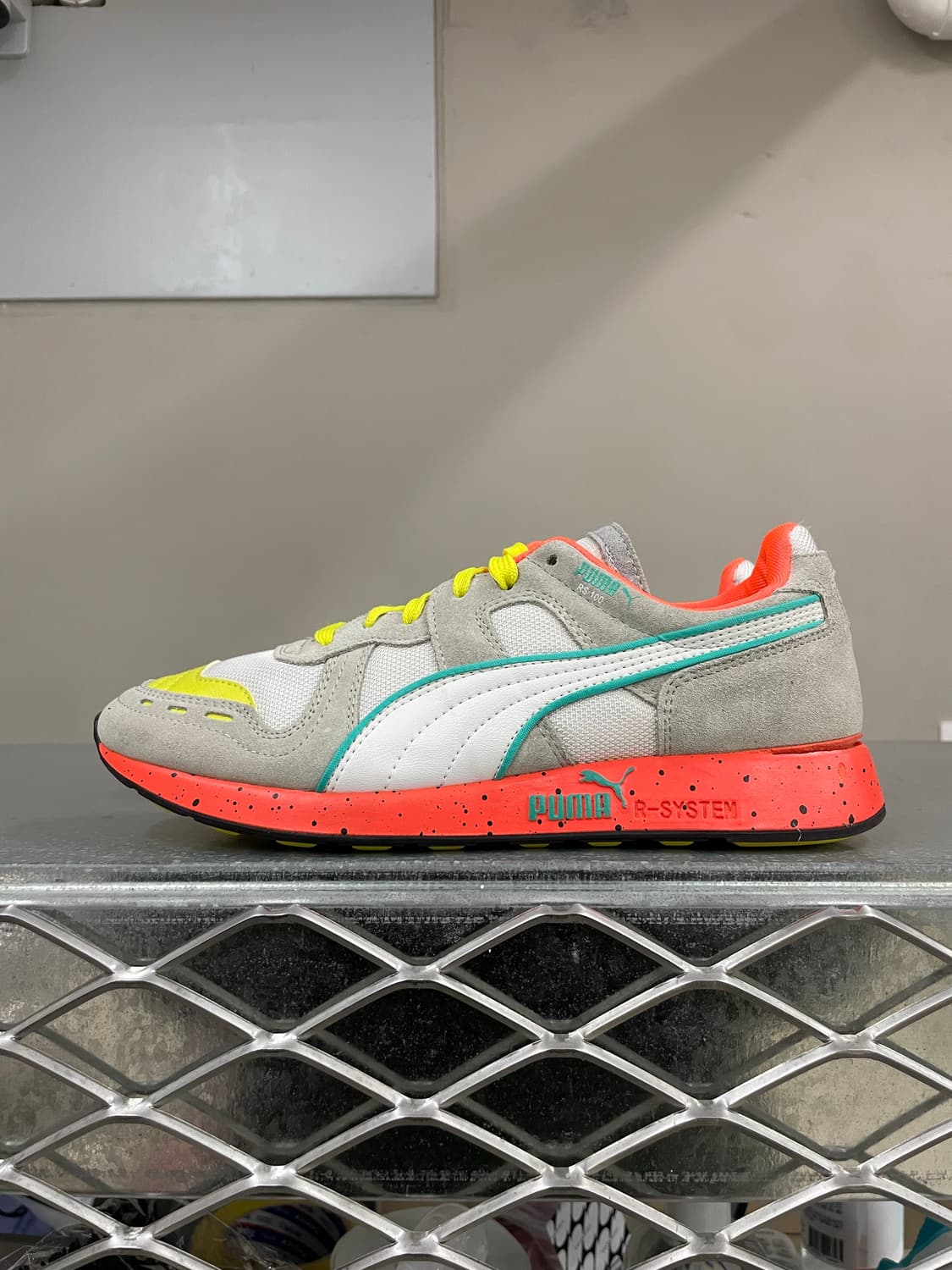 푸마 rs100 그레이 옐로우 오렌지 240 상품이미지1