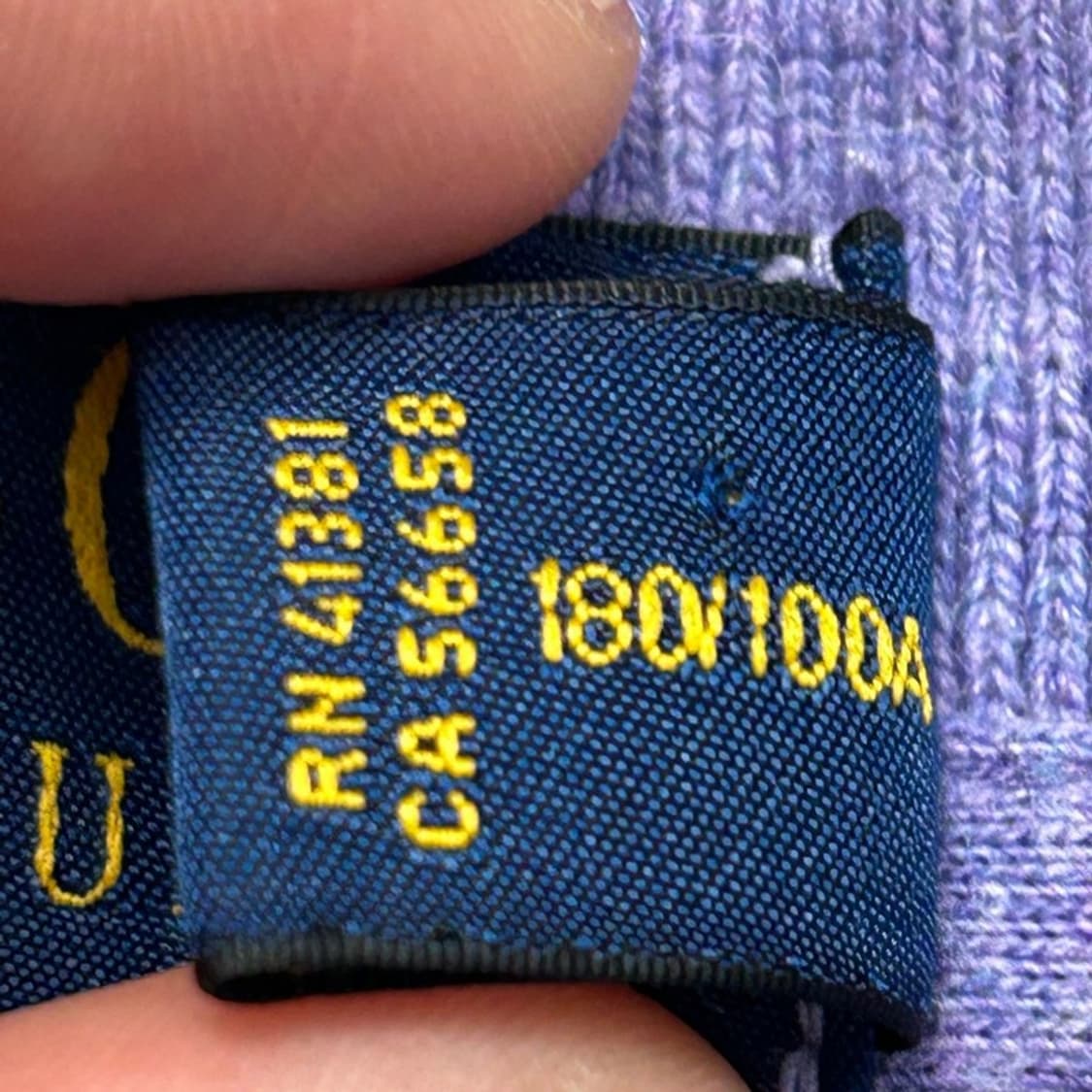 RALPH LAUREN pk 롱슬리브 티셔츠 퍼플 L 상품이미지6