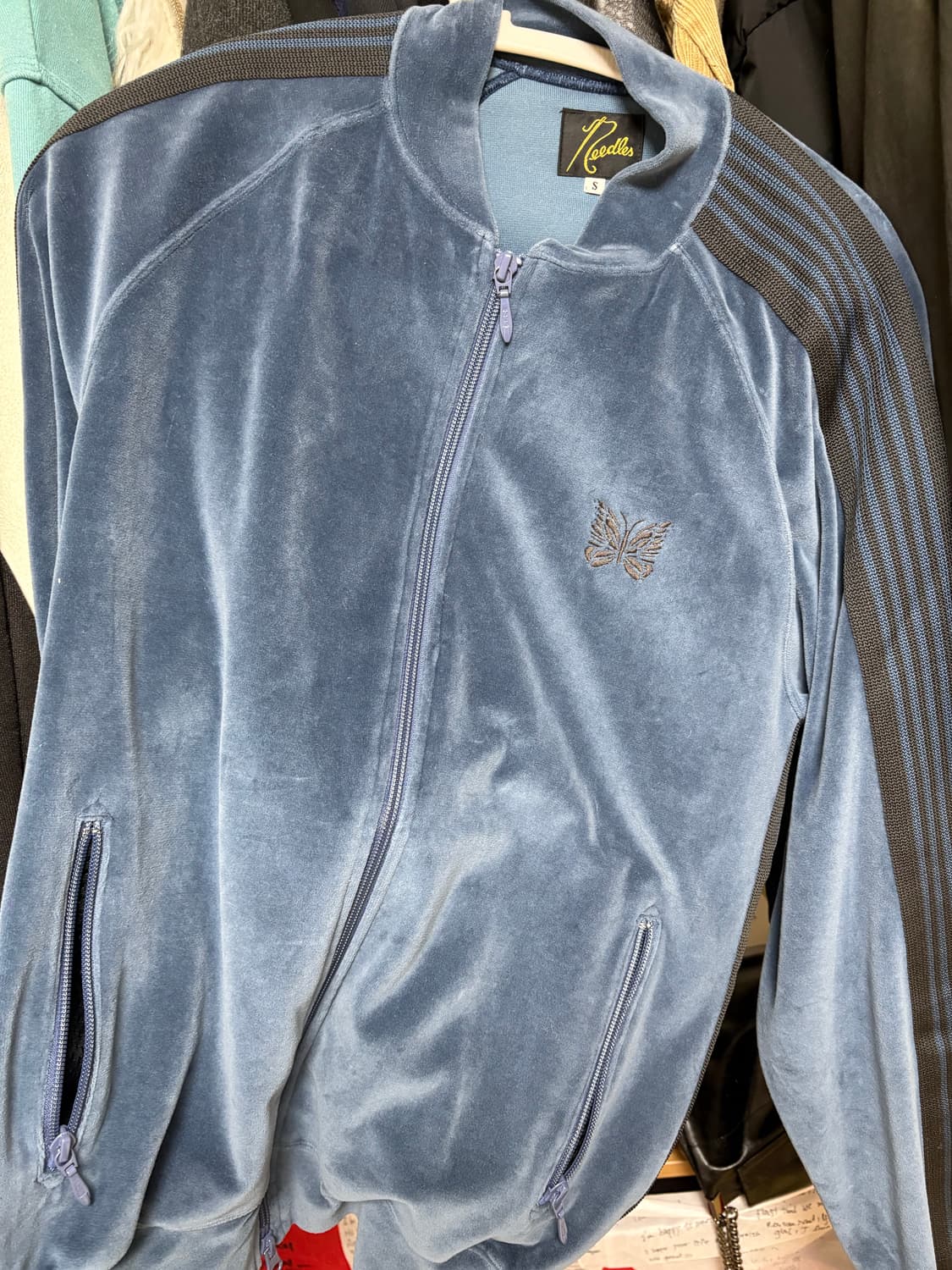 니들스 트랙자켓 스모크블루 상품이미지2