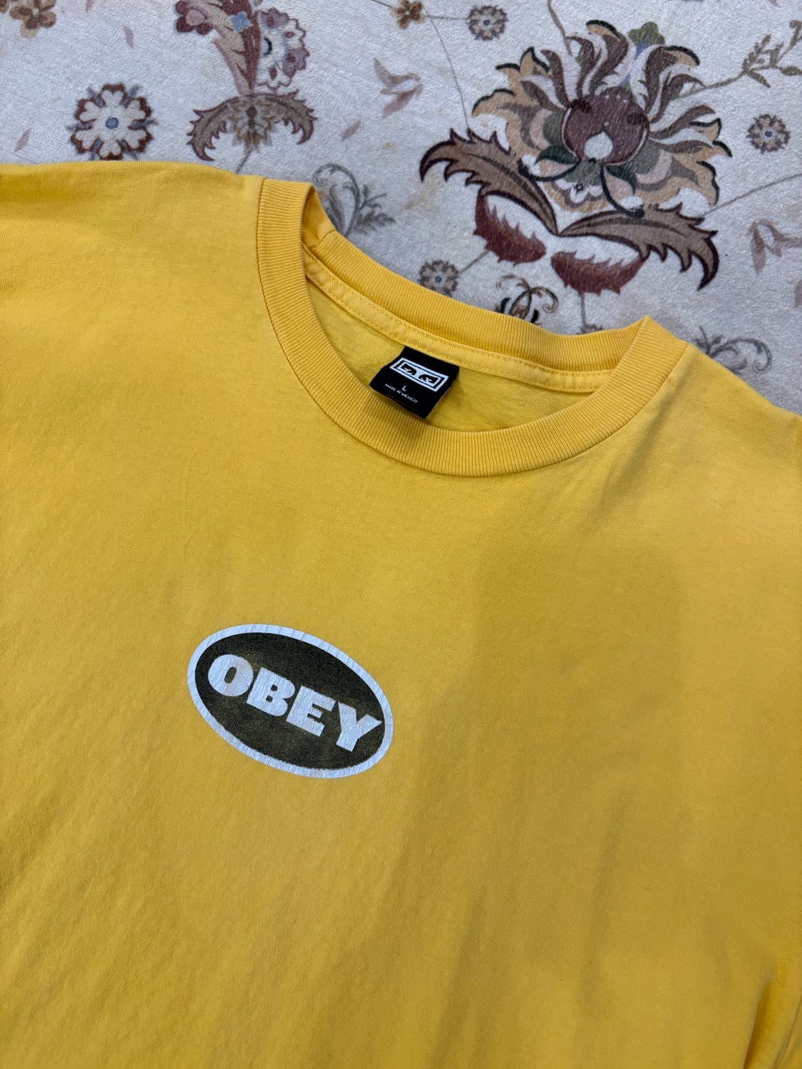 오베이 서클로고 반팔티 상품이미지3