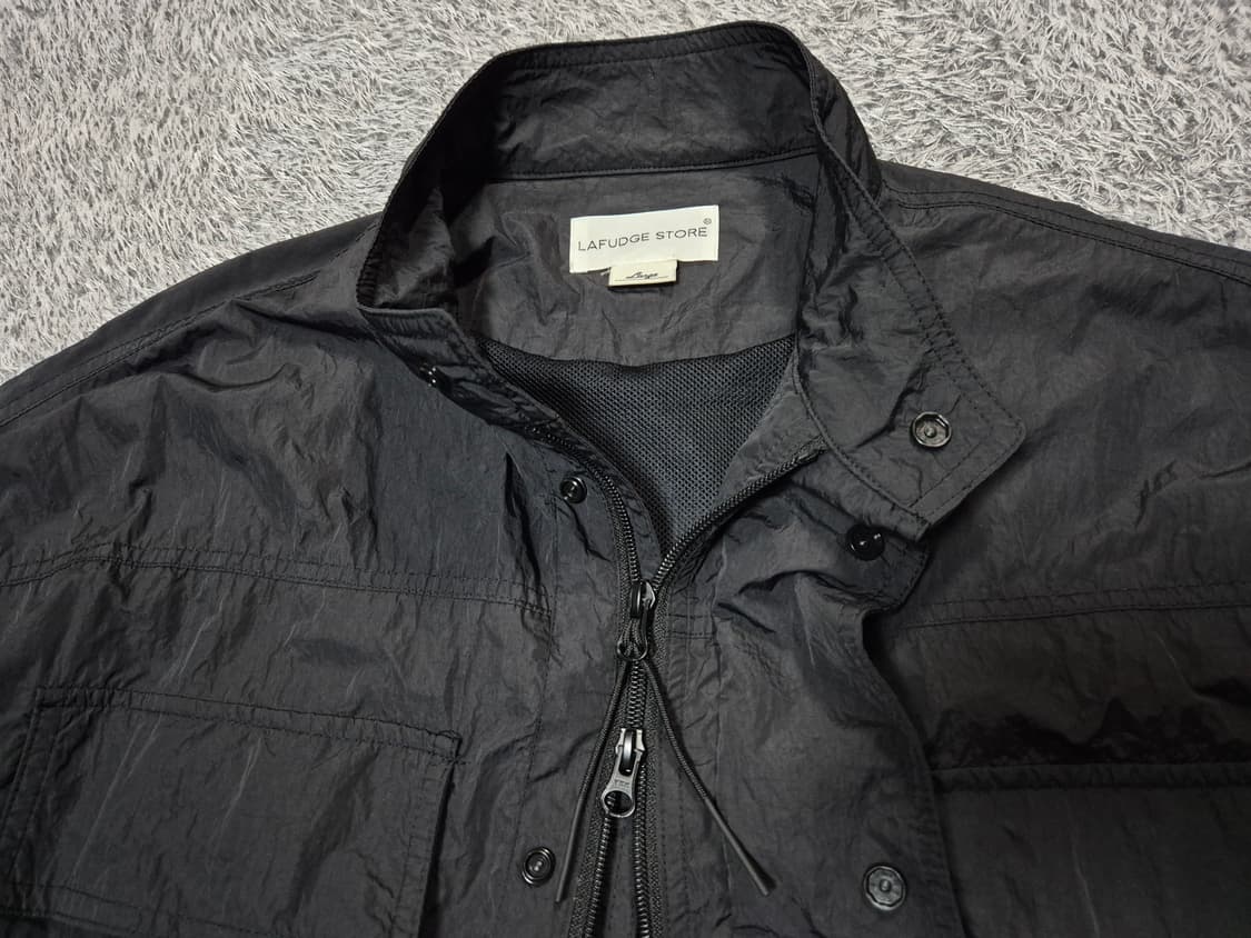 라퍼지스토어 남성 크롭 우븐 바람막이 자켓 L 상품이미지4