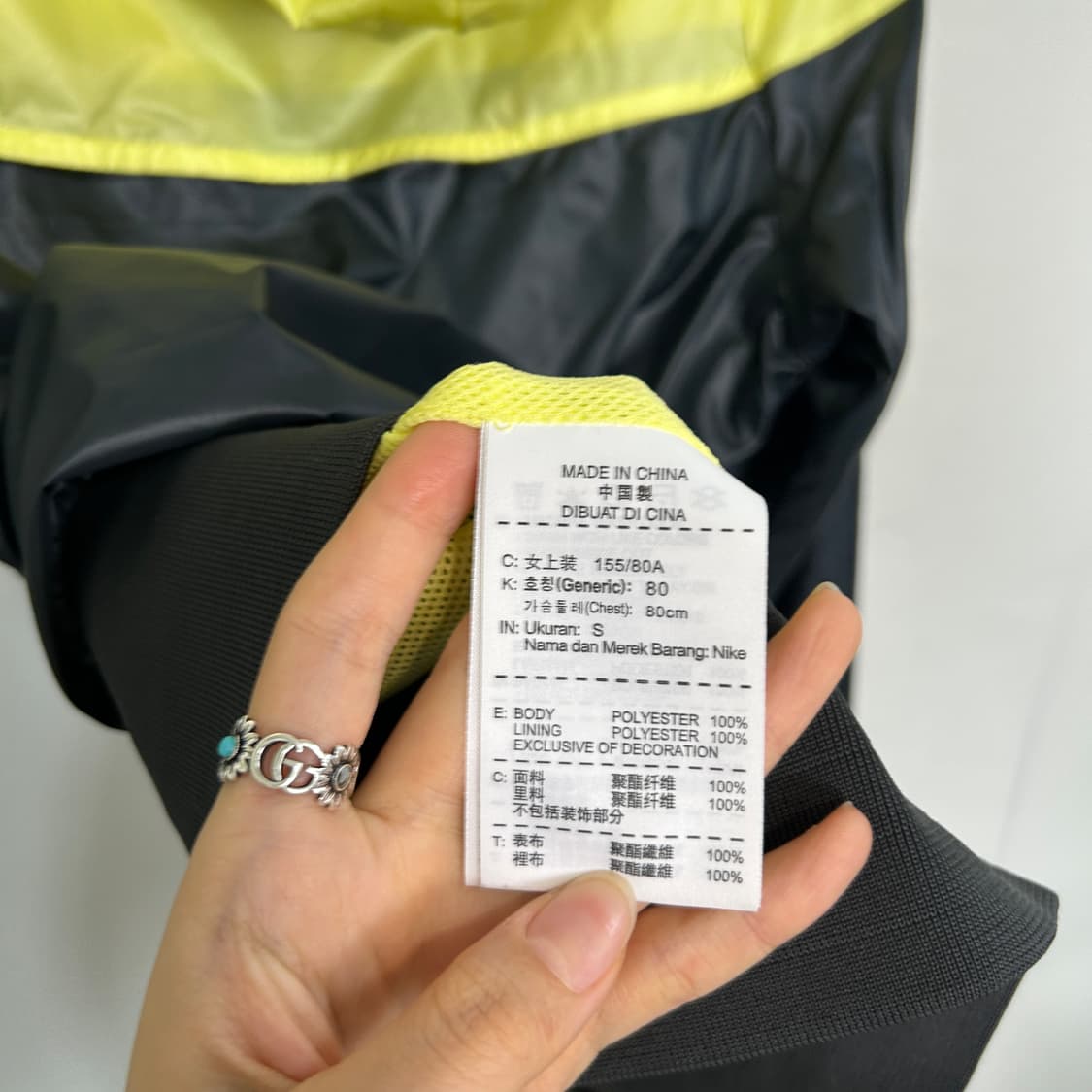 나이키 여성 윈드러너 러닝 바람막이 S 55  상품이미지4