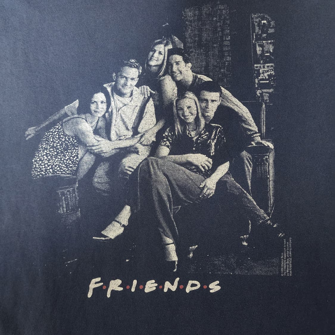 [XL] 90s 프렌즈 FRIENDS 프로모 빈티지 티셔츠 1998 상품이미지2