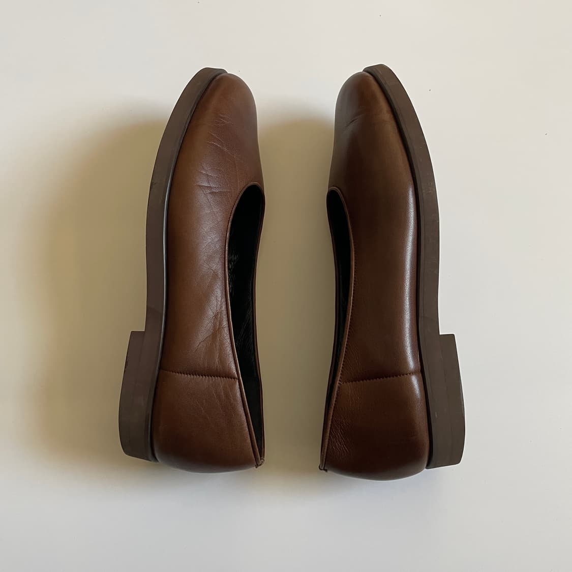 Y's 요지야마모토 브라운 플랫슈즈 상품이미지3