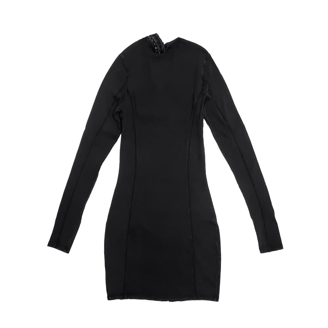 H&M 글렌마틴스 * 리브드 미니 드레스 * 블랙 * S 상품이미지3