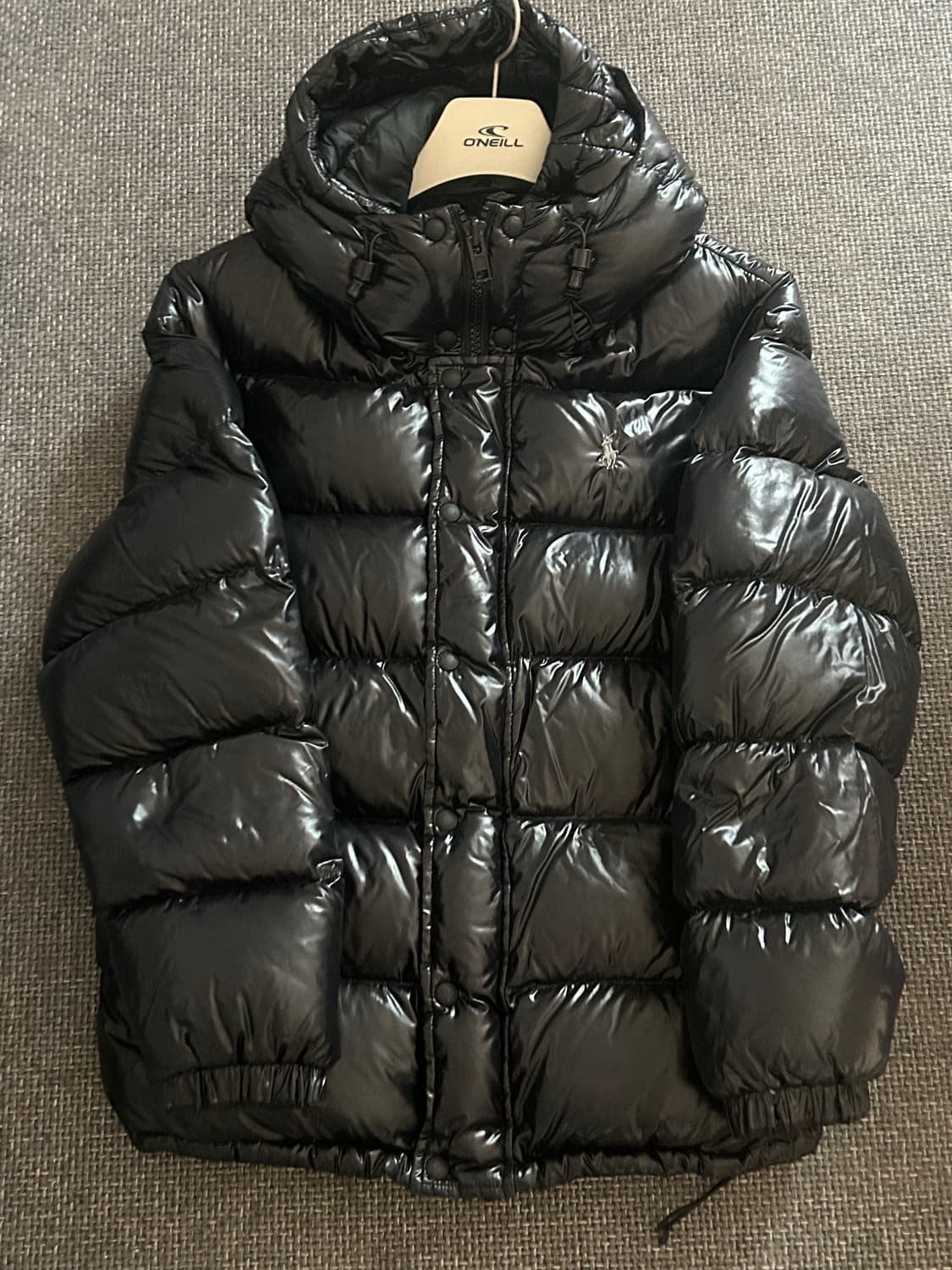 폴로 유광패딩 M 상품이미지2