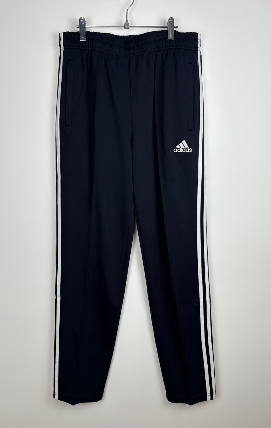 아디다스 3S 레귤러핏 더블니트 오픈헴 트랙 팬츠 (새상품) 상품이미지1