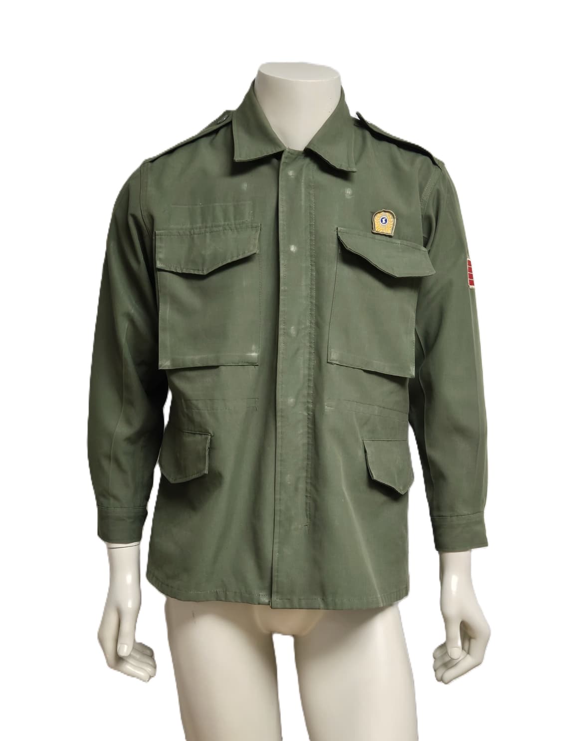 육군 구형 병장 민무늬 야전상의 전투복 상의 자켓 (M) 상품이미지1