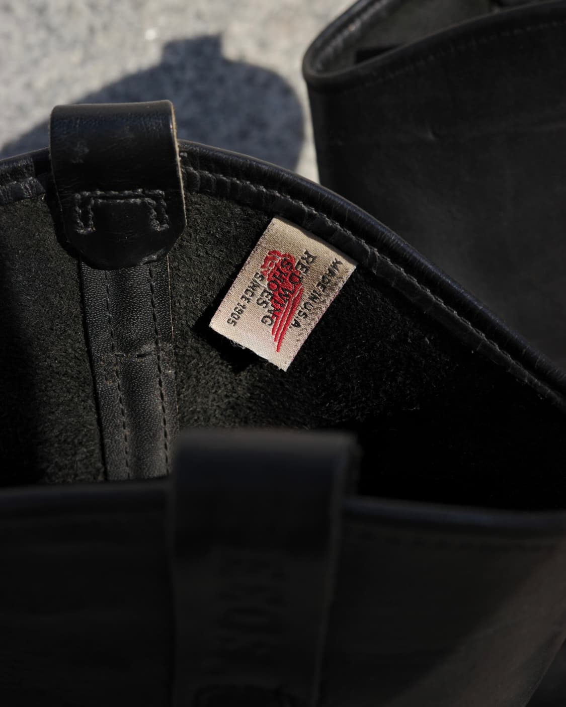 90s Red Wing 블랙 페코스 부츠 상품이미지5