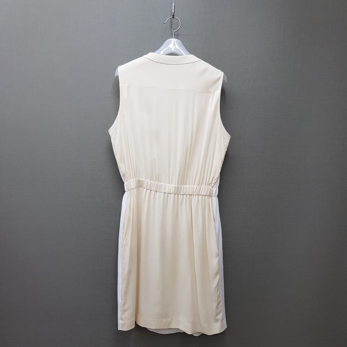 파비아나필리피  배색 슬리브리스 집업 원피스 m사이즈 상품이미지5