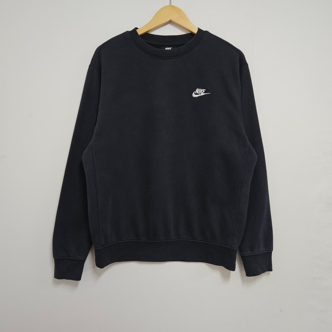 나이키 오버핏 기모 맨투맨 블랙 M 95-100 상품이미지2