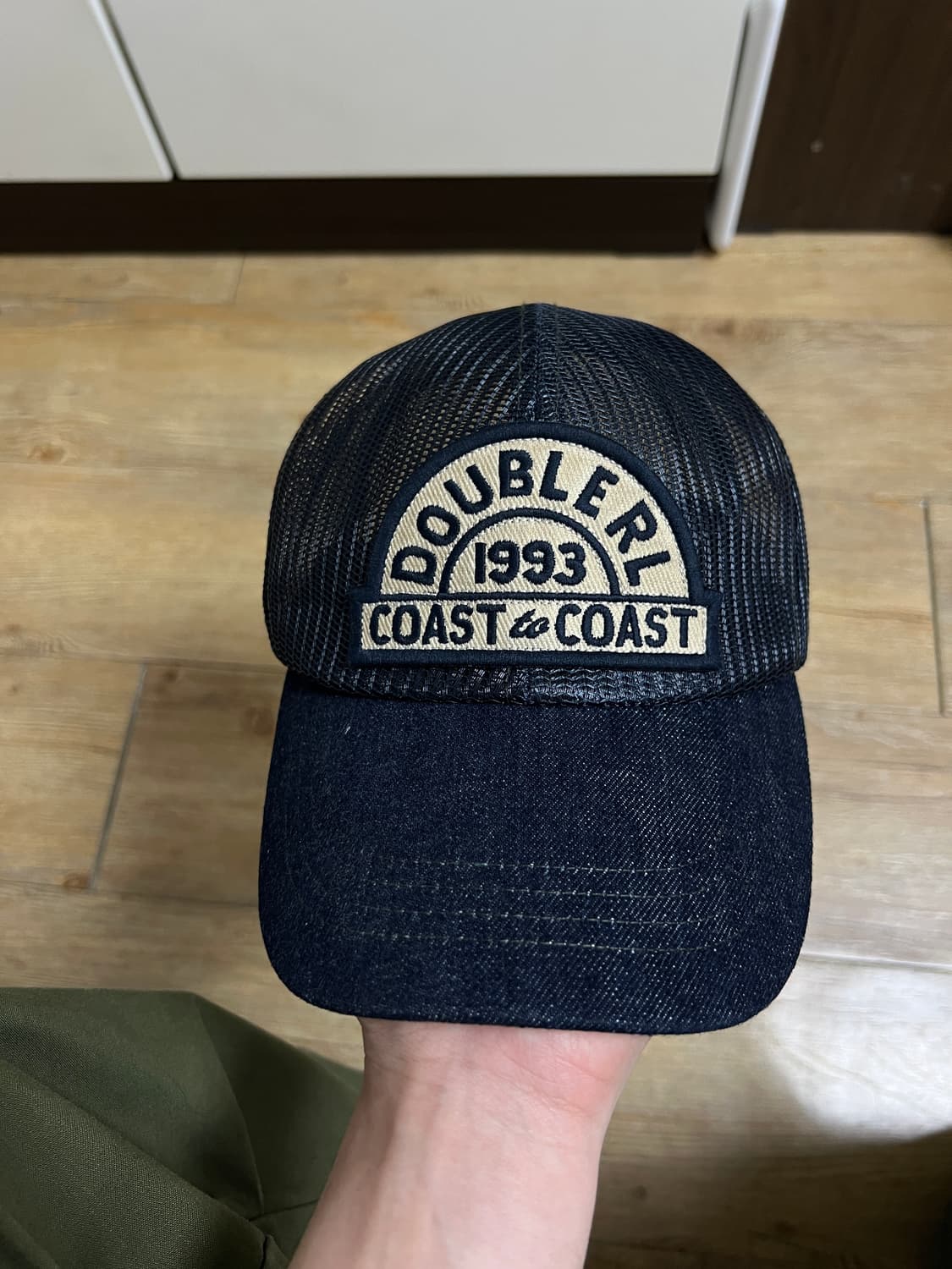 택포16) RRL 더블알엘 데님 빌 메쉬 트러커 캡 상품이미지1