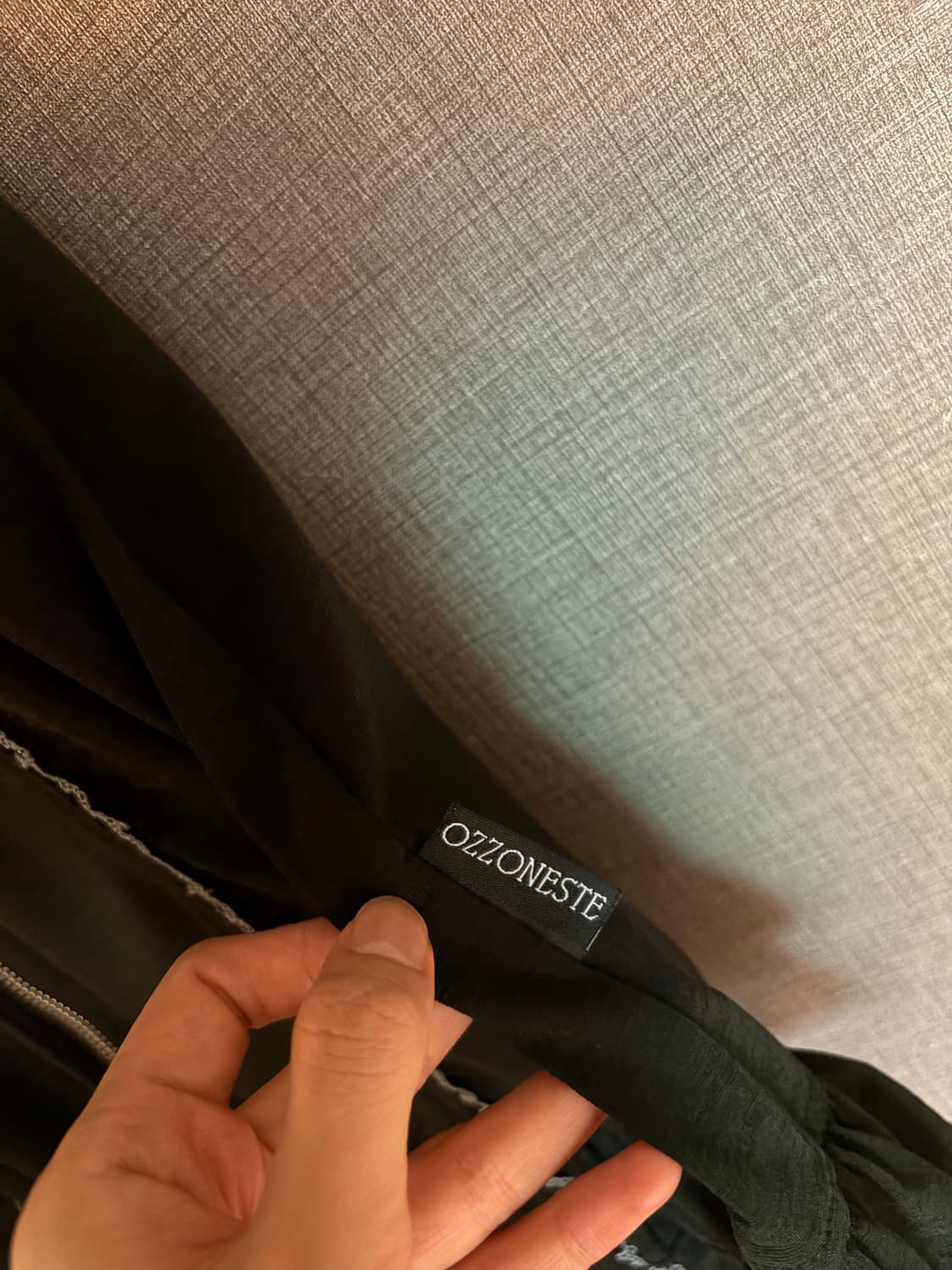 OZZ ONESTE 블랙 레이스 원피스 상품이미지5