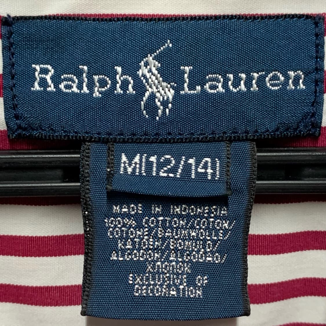 [XS] 폴로 랄프로렌 캔디스트라이프 코튼셔츠 상품이미지4