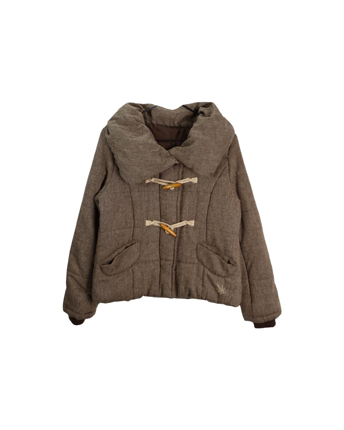 Jpn Linen Texture Toggle Padded Jacket 상품이미지5