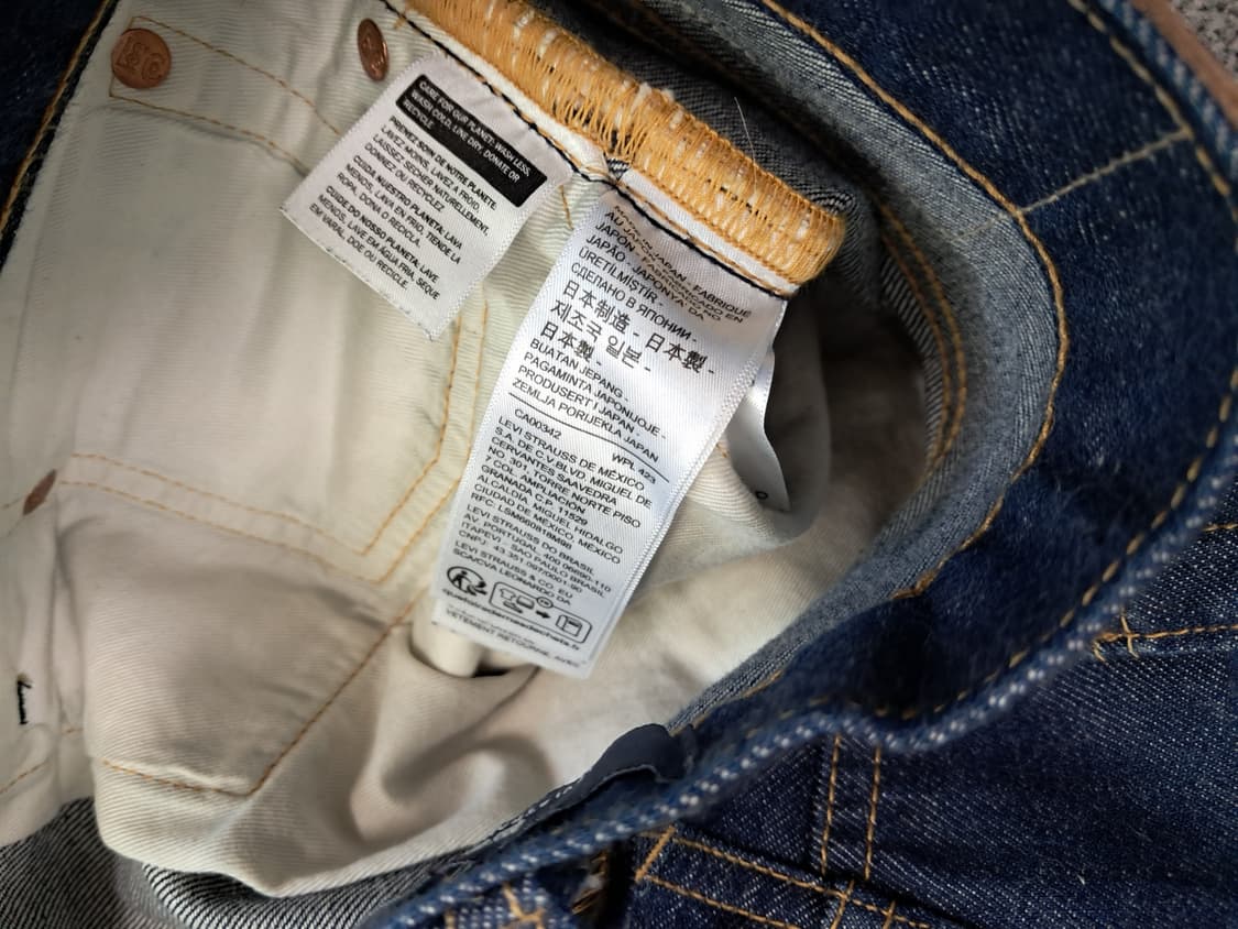 리바이스501 블루라벨 1980s 상품이미지4
