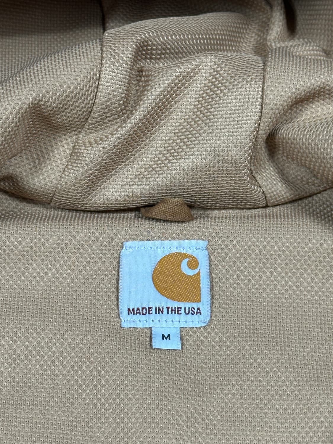 칼하트 액티브자켓 j131 M made in usa 브라운 상품이미지4